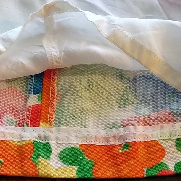 Beautiful Vintage Bright Flower Print Dress NWT - Picture 5 of 8